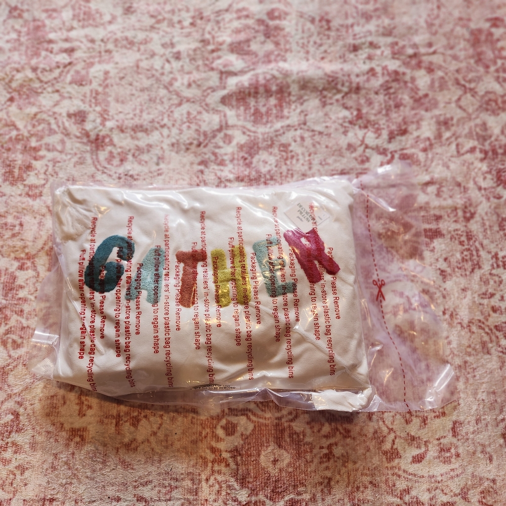 Multicolor 'Gather' Decorative Pillow